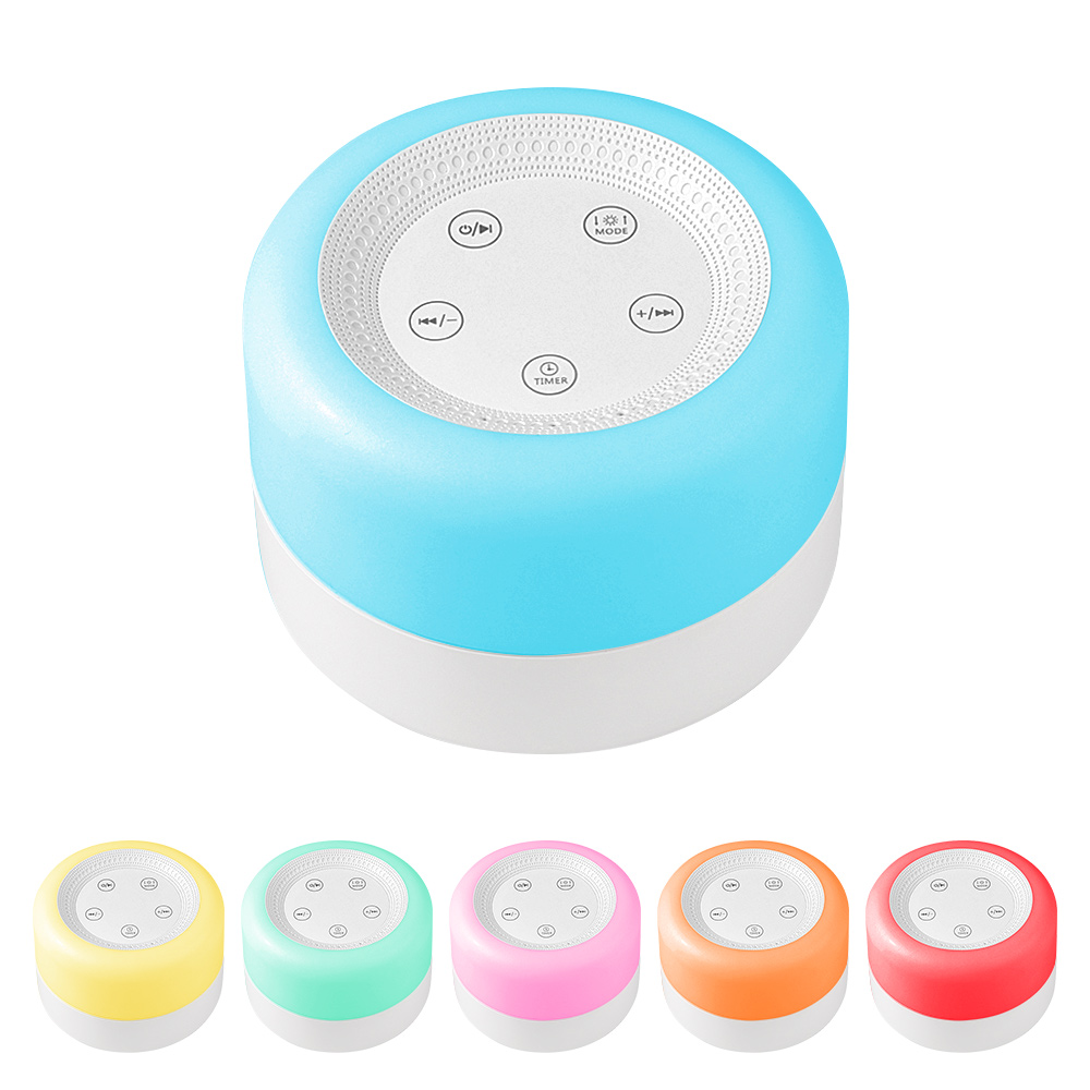 White Noise Machine Sleep - Baby weißes Rauschen Maschine Nachtlicht USB