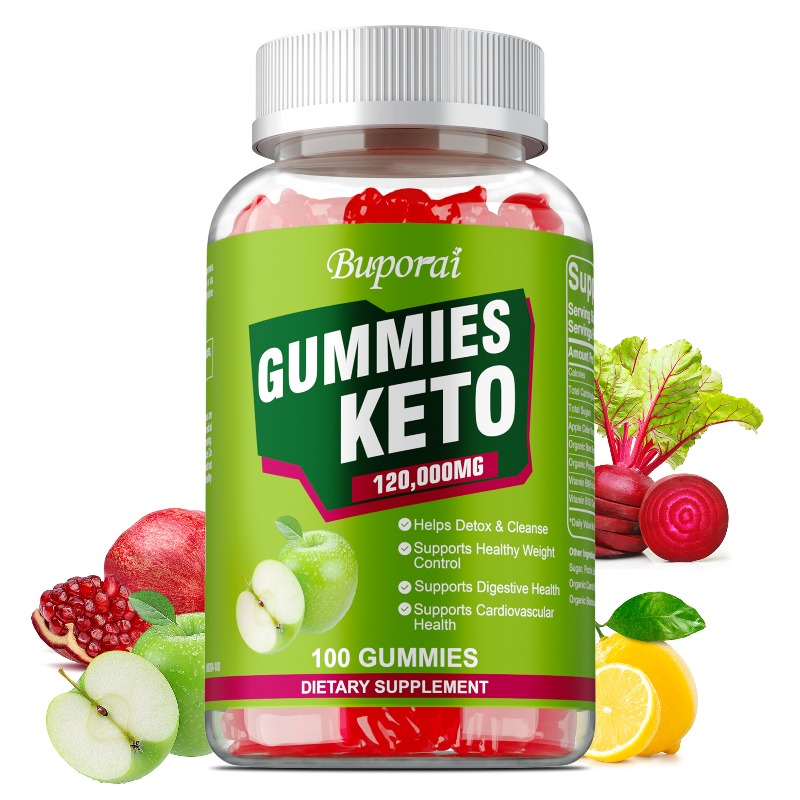 Health Wellness Gummies - Keto-Gummibärchen – mit Apfelessig, Gewichtsmanagement, fördert