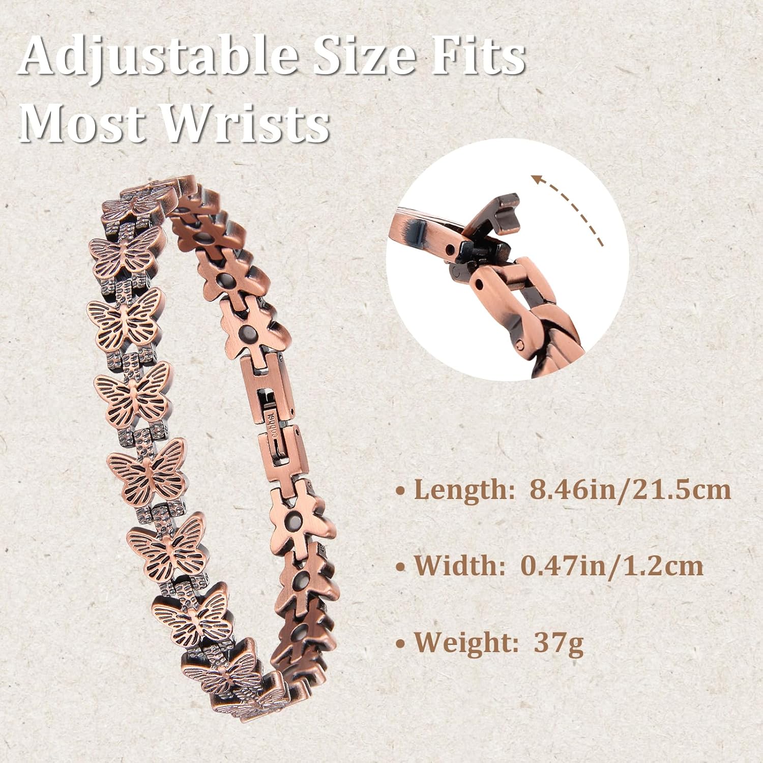 GMOX Premium Kupfer Magnetarmb – Health Wellness Bracelet Bewertung und Preis