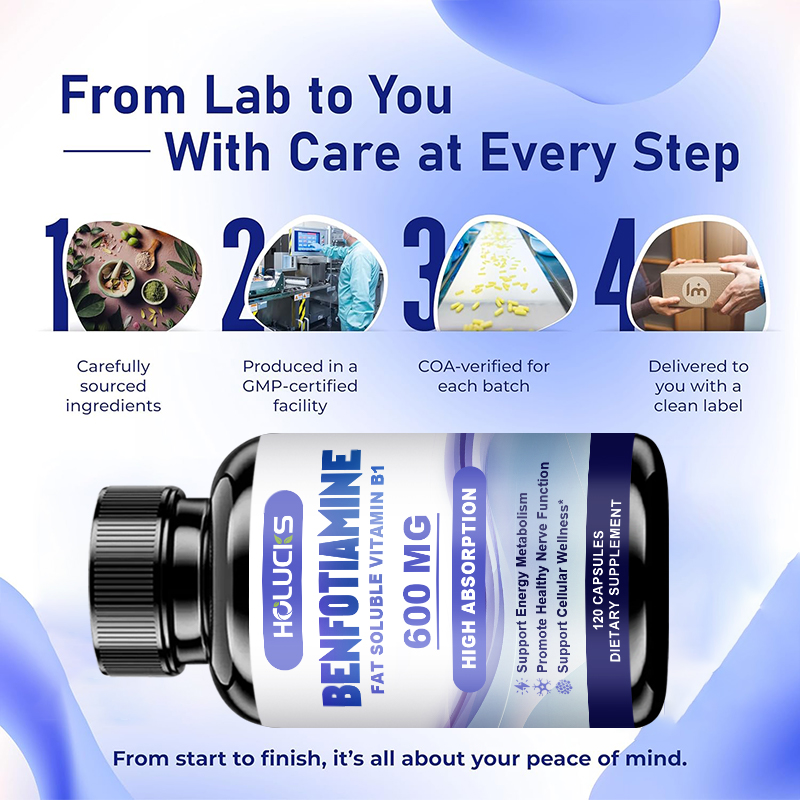 Benfotiamin-Kapseln, mit fettl – Health With Wellness Bewertung und Preis