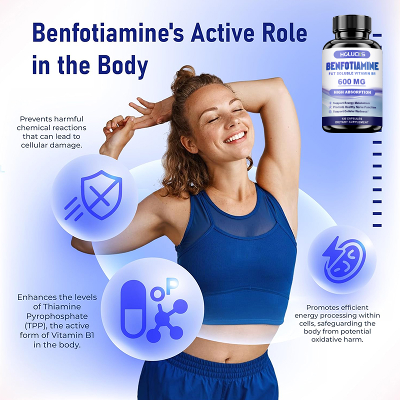 Benfotiamin-Kapseln, mit fettl – Health With Wellness Bewertung und Preis