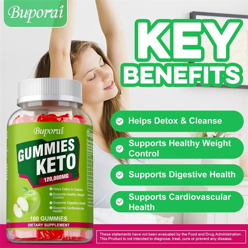 Keto-Gummibärchen – mit Apfele – Health Wellness Gummies Bewertung und Preis