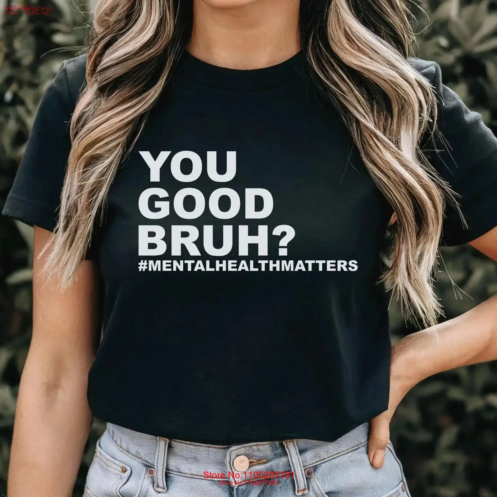 Herren-T-Shirt „Mental Health  – Health Wellness Quotes Bewertung und Preis