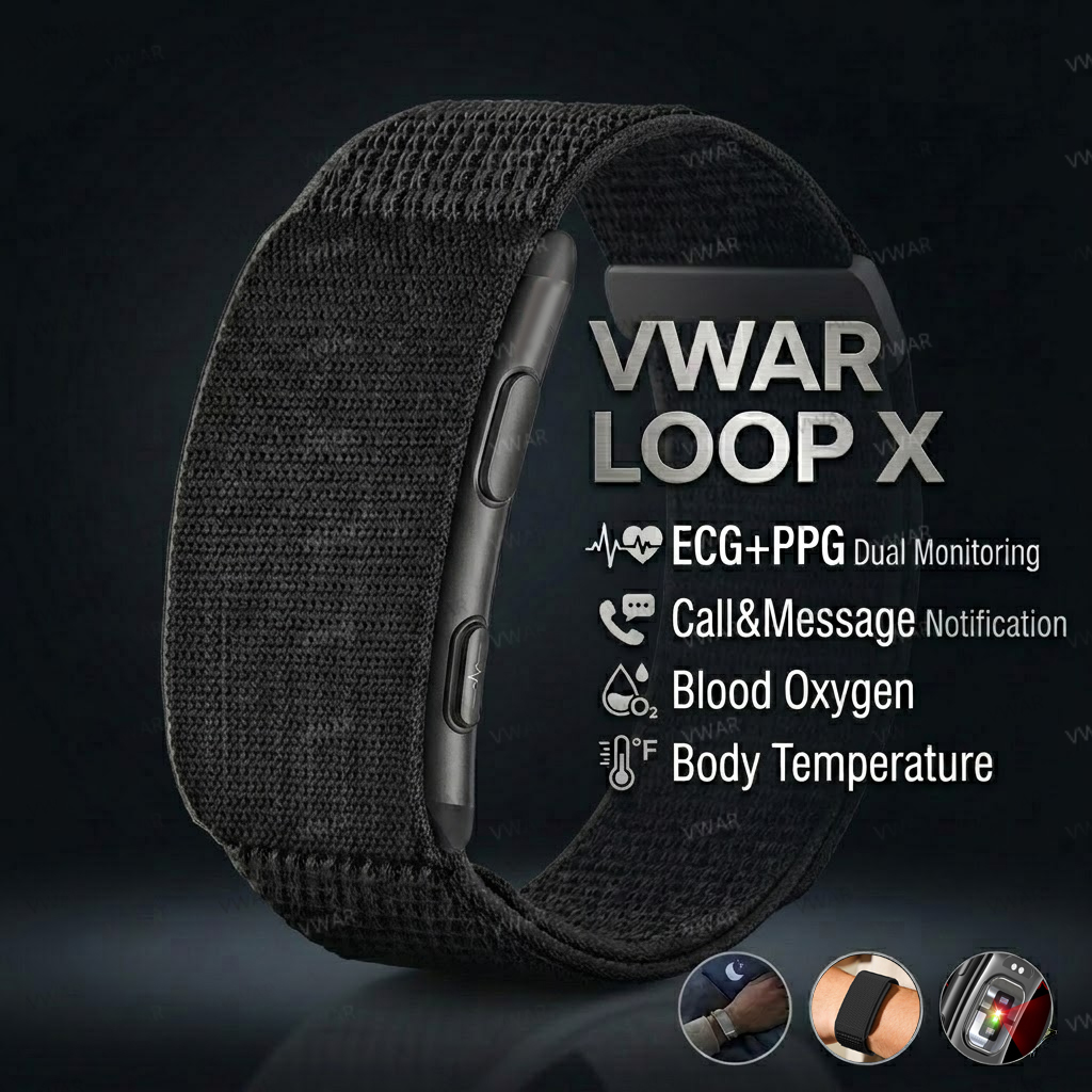 VWAR LOOP X EKG Smart-Armband  – Xbody Health & Wellness Bewertung und Preis