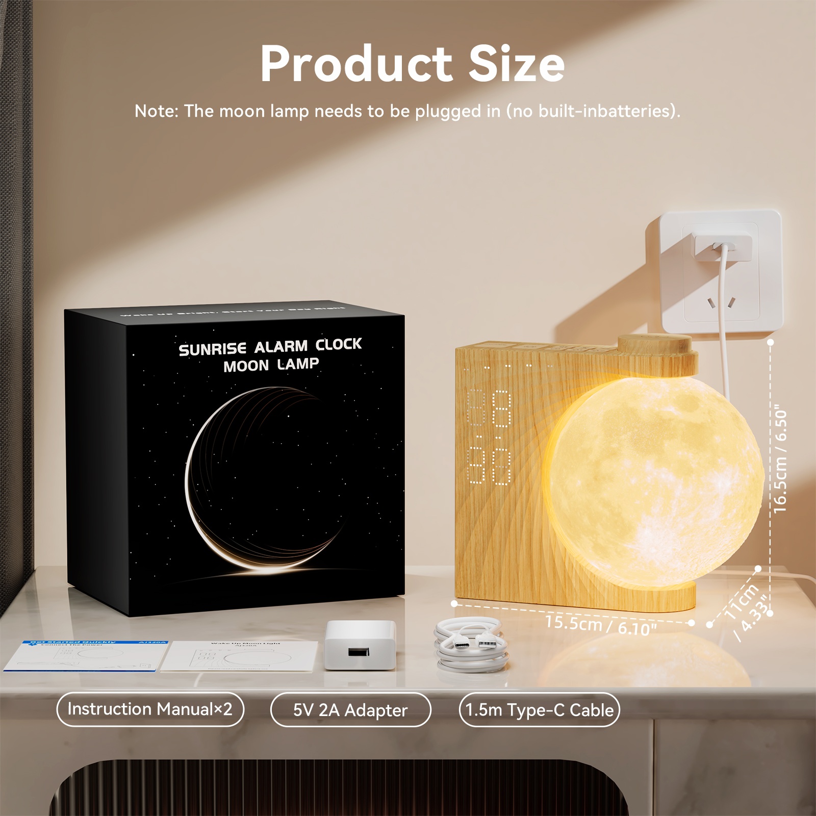 Mondlampe Nachtlicht Sonnenauf – White Noise Machine Sleep Bewertung und Preis